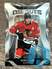 2021-22 UD OPC Platinum Die Cuts #DC-2 Patrick Kane Chicago Blackhawks